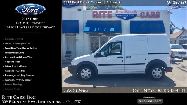 Used 2012 Ford Transit Connect | Rite Cars, Inc, Lindenhurst, NY - SOLD смотреть онлайн