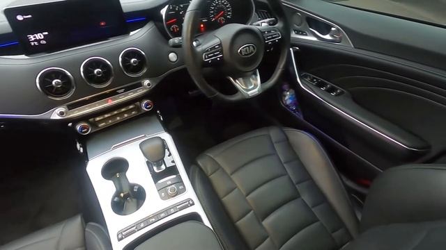 Latest model Kia Stinger 3.3 T-GDi GTS at Mantles Kia Royston смотреть онлайн