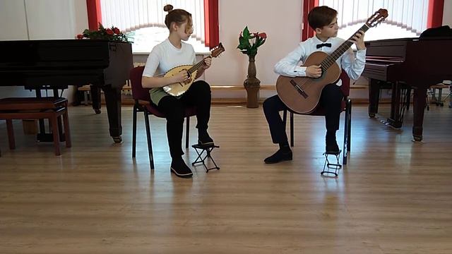 А. де Лойер Менуэт. Дуэт Ляпунова Арина - Волков Александр смотреть онлайн