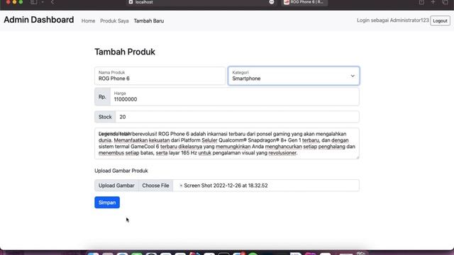 [PWSS] Demo Aplikasi e-Commerce (PHP & MariaDB) смотреть онлайн