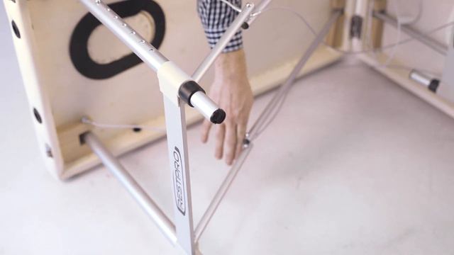 Обзор массажного стола RESTPRO ALU 2 (S) Cream смотреть онлайн