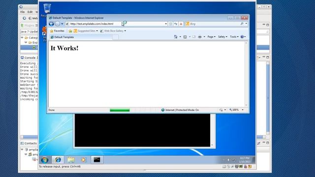 Java 7 Update 10 0-Day Vulnerability Exploit Demo (CVE-2013-0422) смотреть онлайн