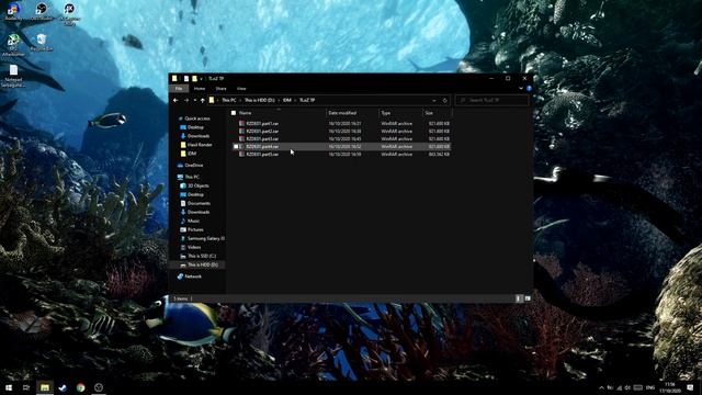 Cara Extract File RAR Banyak Part! смотреть онлайн