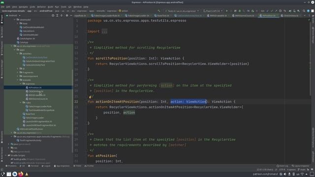 59. Android - Кратко о UI-тестах с Espresso смотреть онлайн