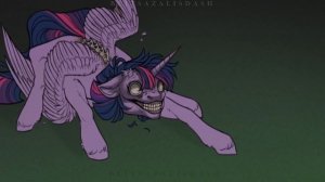 [GORE/13+] Twilight's Death Redraw - MLP Speedpaint