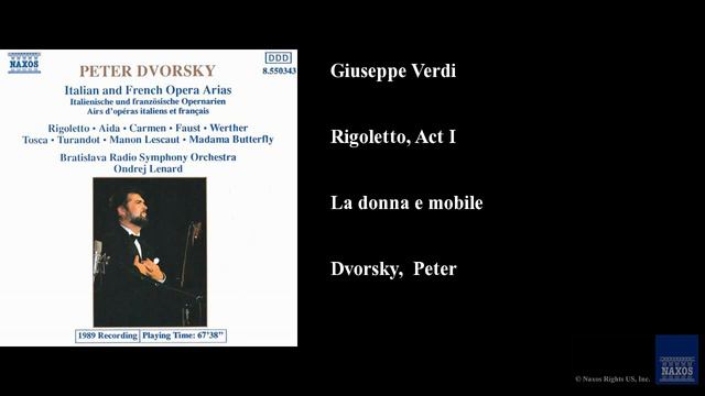 Giuseppe Verdi, Rigoletto, Act I, La donna e mobile смотреть онлайн