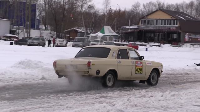 Волга по льду на летней резине. #ВалимНаВсем-4 смотреть онлайн
