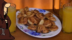 Проще некуда! Печенье Ушки из слоеного теста вкусное и быстрое