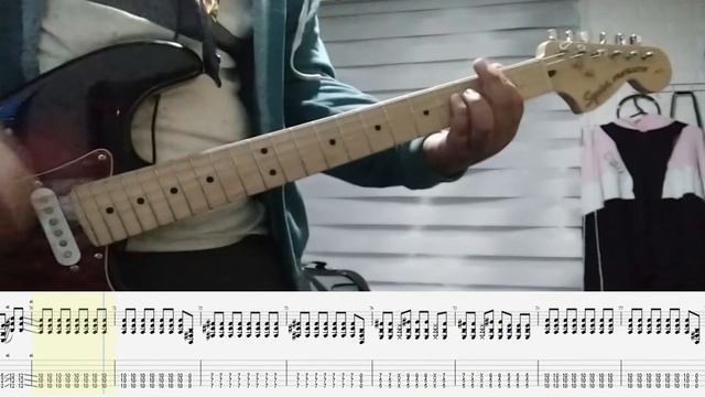 Oceans - Frank Iero and the Patience (Guitar Cover with Tabs) смотреть онлайн
