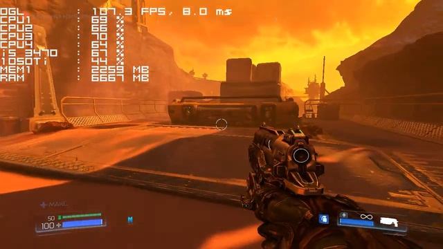 DOOM - CPU Test in 720p - Intel Core i5 3470 смотреть онлайн