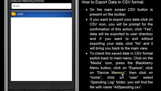 Spending Log: How to Export data in CSV format смотреть онлайн