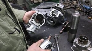 Как установить поршни от Suzuki ts 185 на Иж Юпитер 6 (водяной)