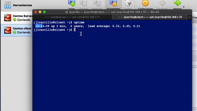 Comando uptime - RedHat / Rocky Linux / Alma Linux / Oracle Linux / CentOS смотреть онлайн