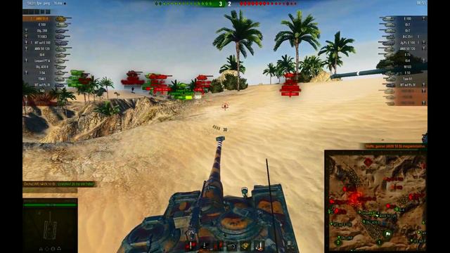 World of Tanks: AMX 50b (12k DMG, 17k WN8) смотреть онлайн