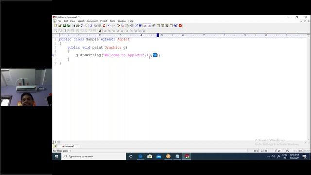 Creating Applets смотреть онлайн