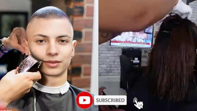 Haircut Stories - From Long Locks To A Buzz Cut - Jennifer's Buzz Cut