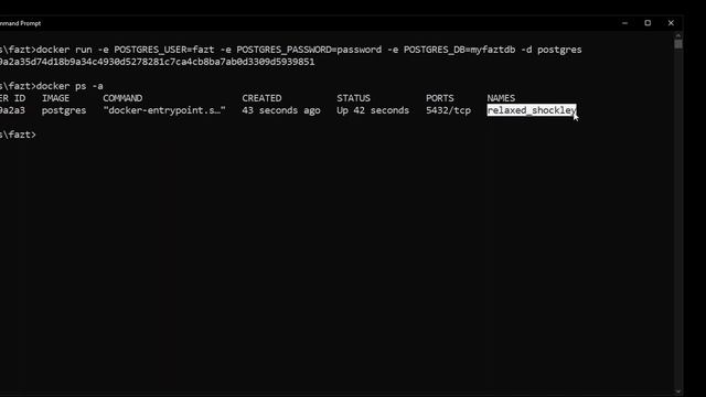 Docker & PostgreSQL - postgres y DBeaver смотреть онлайн