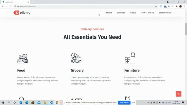 Vue 3 Best Food Delivery App Landing Page Template Free 2021 смотреть онлайн