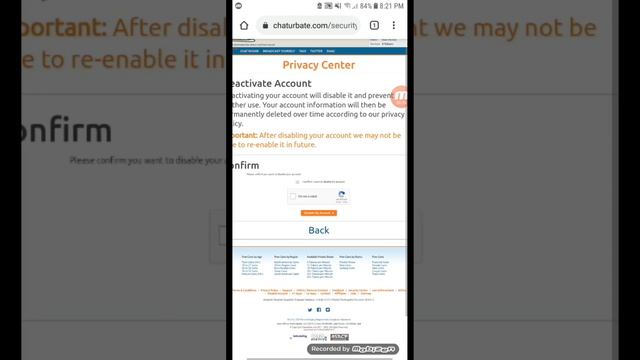 how to delete your chaturbate account смотреть онлайн