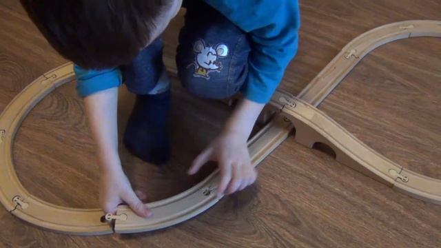 Железная дорога из икея ЛИЛЛАБУ смотреть онлайн