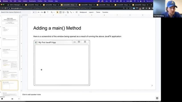 CSCI2120 - Lecture 25C Unit4-UI - JavaFX - First App смотреть онлайн
