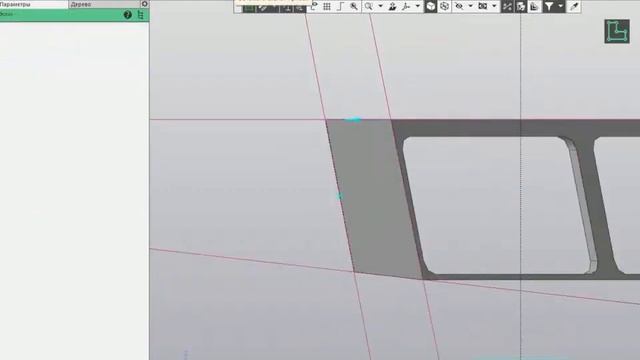 Компас 3D V17 Home Кабина ГАЗ-66, масштаб 1:10 смотреть онлайн
