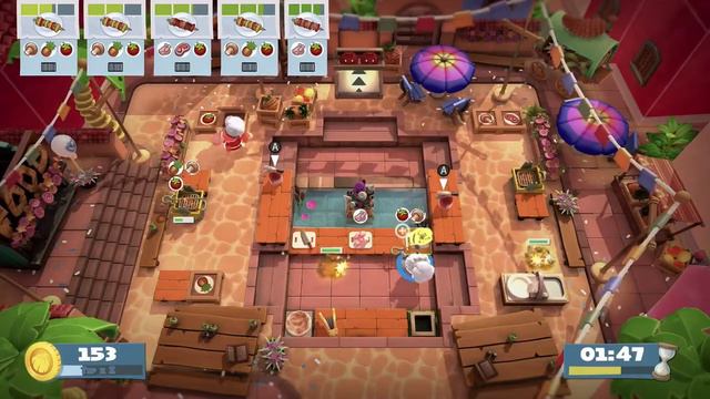 Overcooked! AYCE- World Food Festival Level 1-2