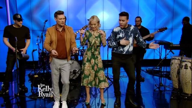 Prince Royce Teaches Kelly & Ryan How to Dance Bachata смотреть онлайн