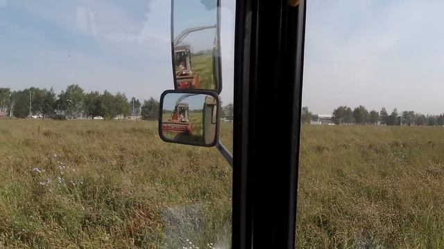 Заготовка силоса. Делаем верховую яму в поле. смотреть онлайн