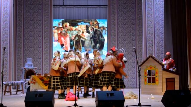 Районный фестиваль фольклора и ремесел "У нас ноне белый день". Колядки. смотреть онлайн