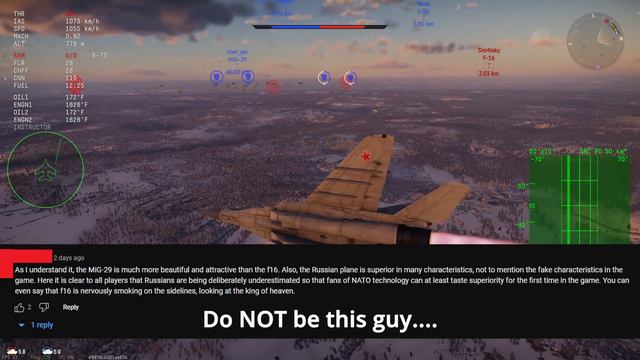 Reading Dumb Comments About The MiG-29 | War Thunder смотреть онлайн