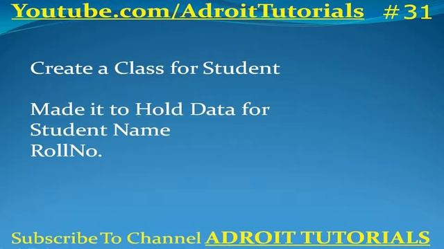 31# How to Create Class and objects ; Role of New Operator in Java; Tutorial смотреть онлайн