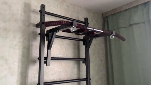 Установка шведской стенки, турник 3 хвата и скамья смотреть онлайн