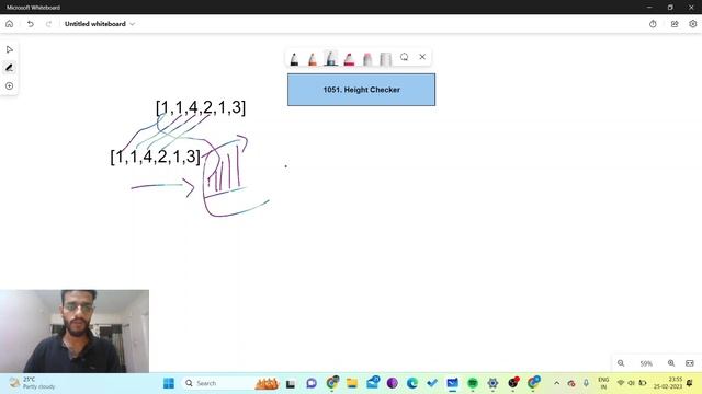 1051.Height Checker| LeetCode | T.C-O(nlogn) | Java |For loop|Array sorting|Easy approach| bitCodin смотреть онлайн