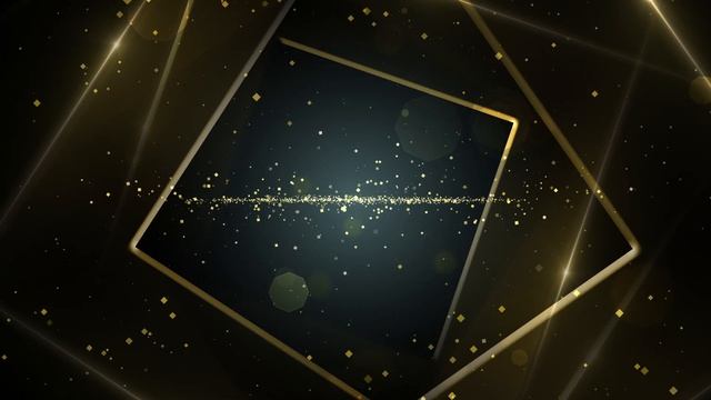 Gold reality neon square portal arch tunnel animation background in 4K | Free Stock Video смотреть онлайн