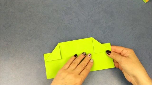 Пилотка оригами из бумаги. Поделка на 23 февраля. Origami paper cap смотреть онлайн