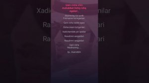 Qani o'sha Madinaning, savob to'la ko'chalari...