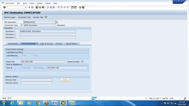 Integrating SAP ERP And SAP Extended. Warehouse Management (EWM)