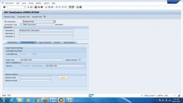 Integrating SAP ERP and SAP Extended. Warehouse Management (EWM)