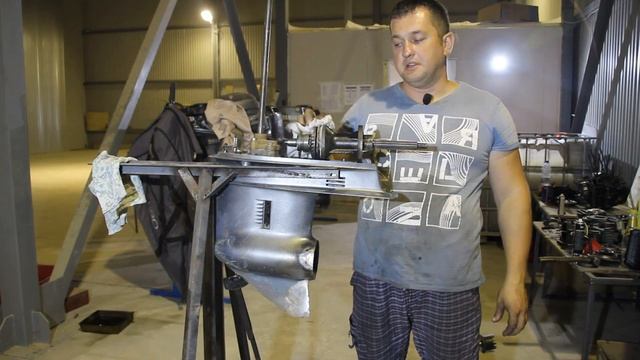 Ремонт редуктора Yamaha 60