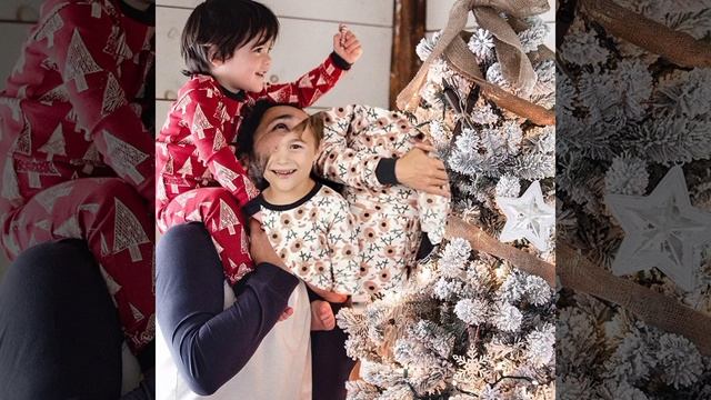 Lovely family Pajamas for Christmas смотреть онлайн