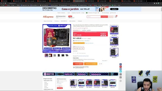 LOUCURA! SSD 1TB POR R$150, MEMÓRIA DDR5 32GB POR R$360, NOVA PROMO NO ALIEXPRESS? смотреть онлайн