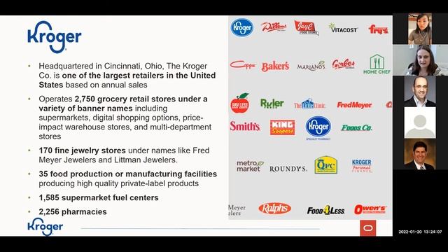 The Kroger Company uses Oracle Enterprise Data Management смотреть онлайн