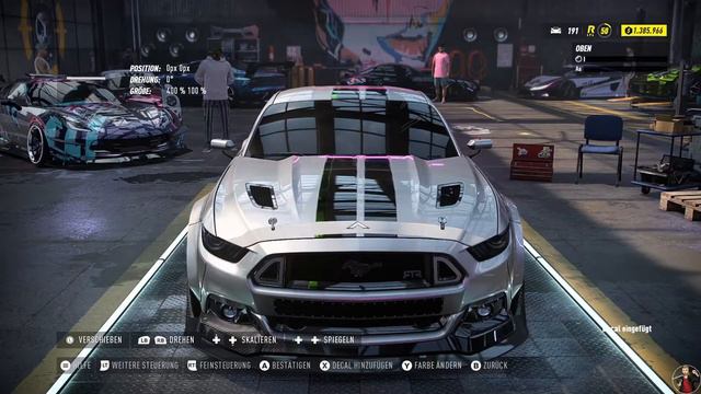 Need for Speed Heat - Ford Mustang GT Customization смотреть онлайн