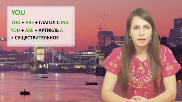 AM, IS, ARE - являться. Урок английского для начинающих смотреть онлайн