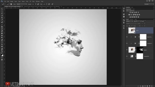 Smoke Effect - Photoshop Tutorial смотреть онлайн