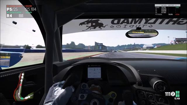 Audi R8 LMS 2015 @ Oschersleben GP - Project CARS смотреть онлайн