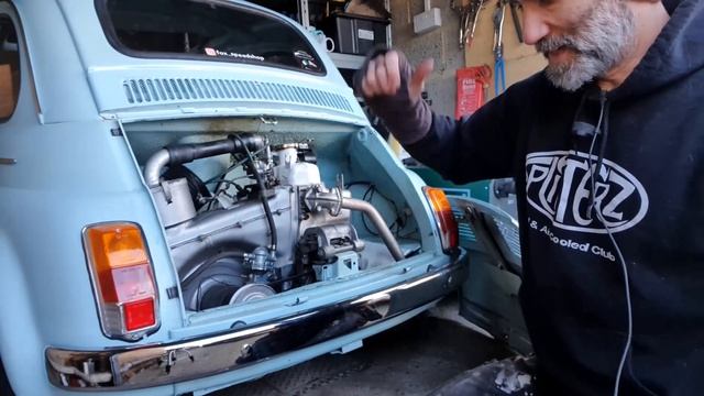 Installing custom Abarth style decklid risers on a Fiat 500 - FOR SALE смотреть онлайн