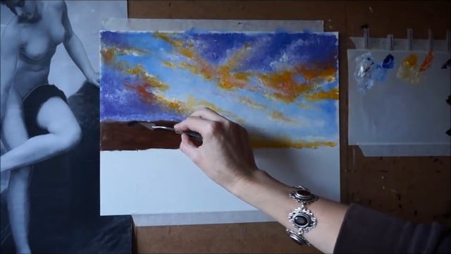 Learn how to paint with a palette knife, check out our online program on Masters Art Academy смотреть онлайн