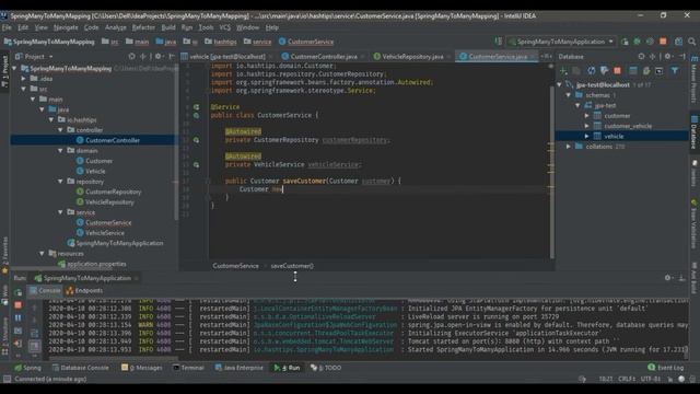 Data Insertion In @ManyToMany Relationship In Spring Data JPA смотреть онлайн